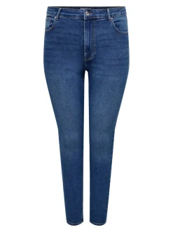 CARCRUZ Høj talje Skinny fit Ankellængde Jeans Dame Jeans|Jeans