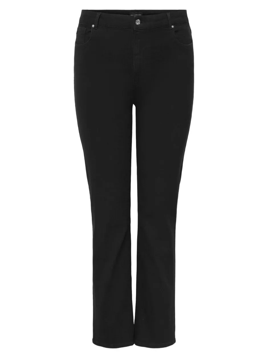 Clearance CARCRUZ Høj talje Skinny fit Ankellængde Jeans Dame Jeans|Jeans