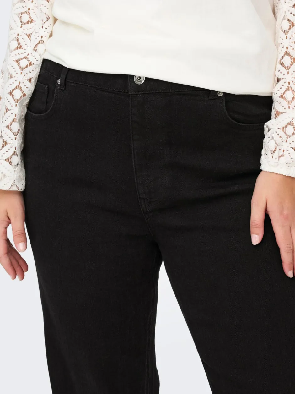 Clearance CARCRUZ Høj talje Skinny fit Ankellængde Jeans Dame Jeans|Jeans