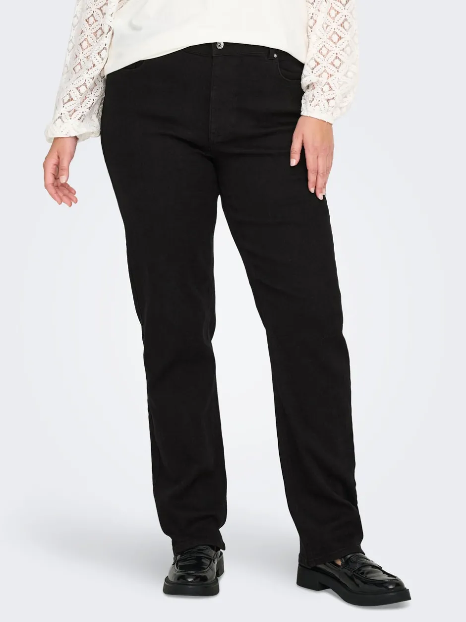 Clearance CARCRUZ Høj talje Skinny fit Ankellængde Jeans Dame Jeans|Jeans