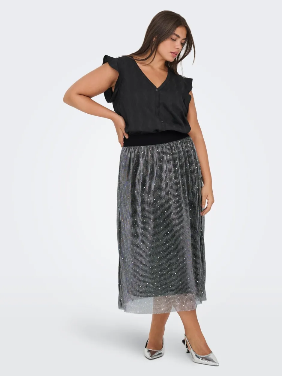 Discount CARDORIS Nederdel Midinederdel Dame Nederdele