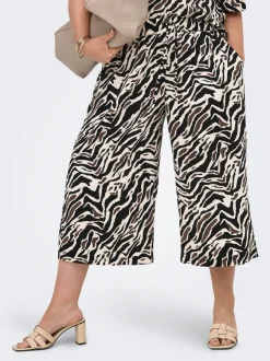 CARELITE Cropped fit Culottebukser Dame Bukser