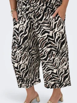 CARELITE Cropped fit Culottebukser Dame Bukser