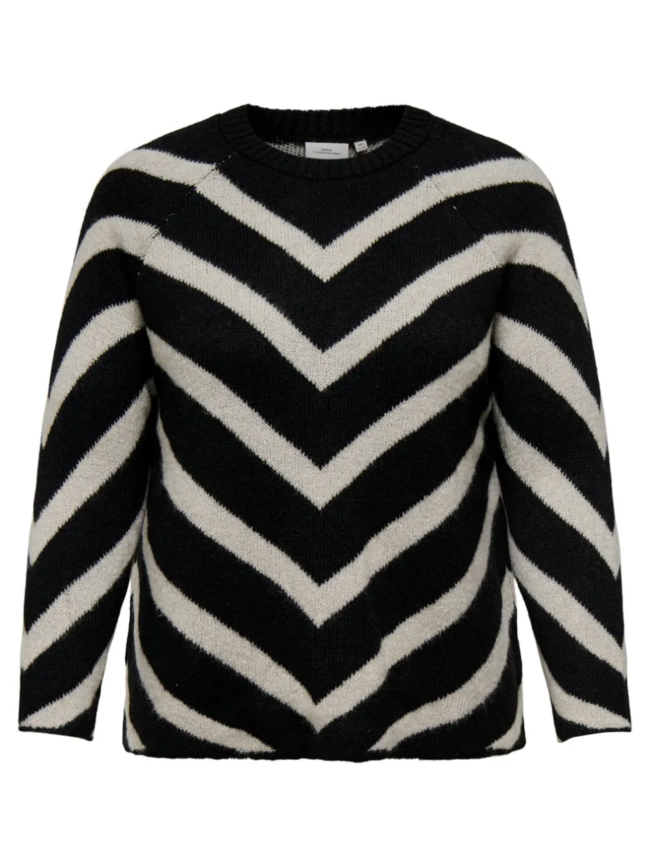 Hot CARELIZA Striktrøje Dame Strik & Cardigans