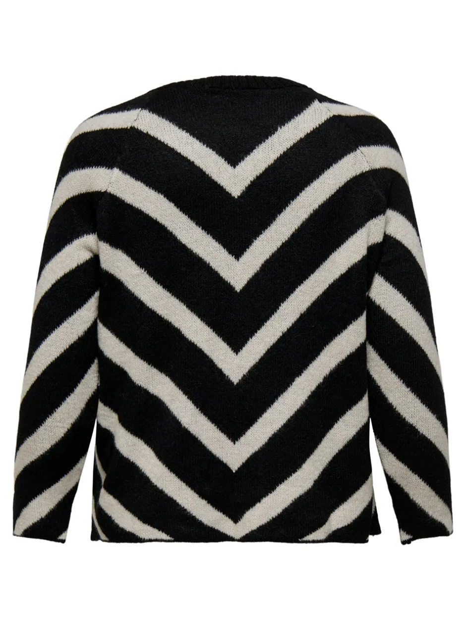 Hot CARELIZA Striktrøje Dame Strik & Cardigans