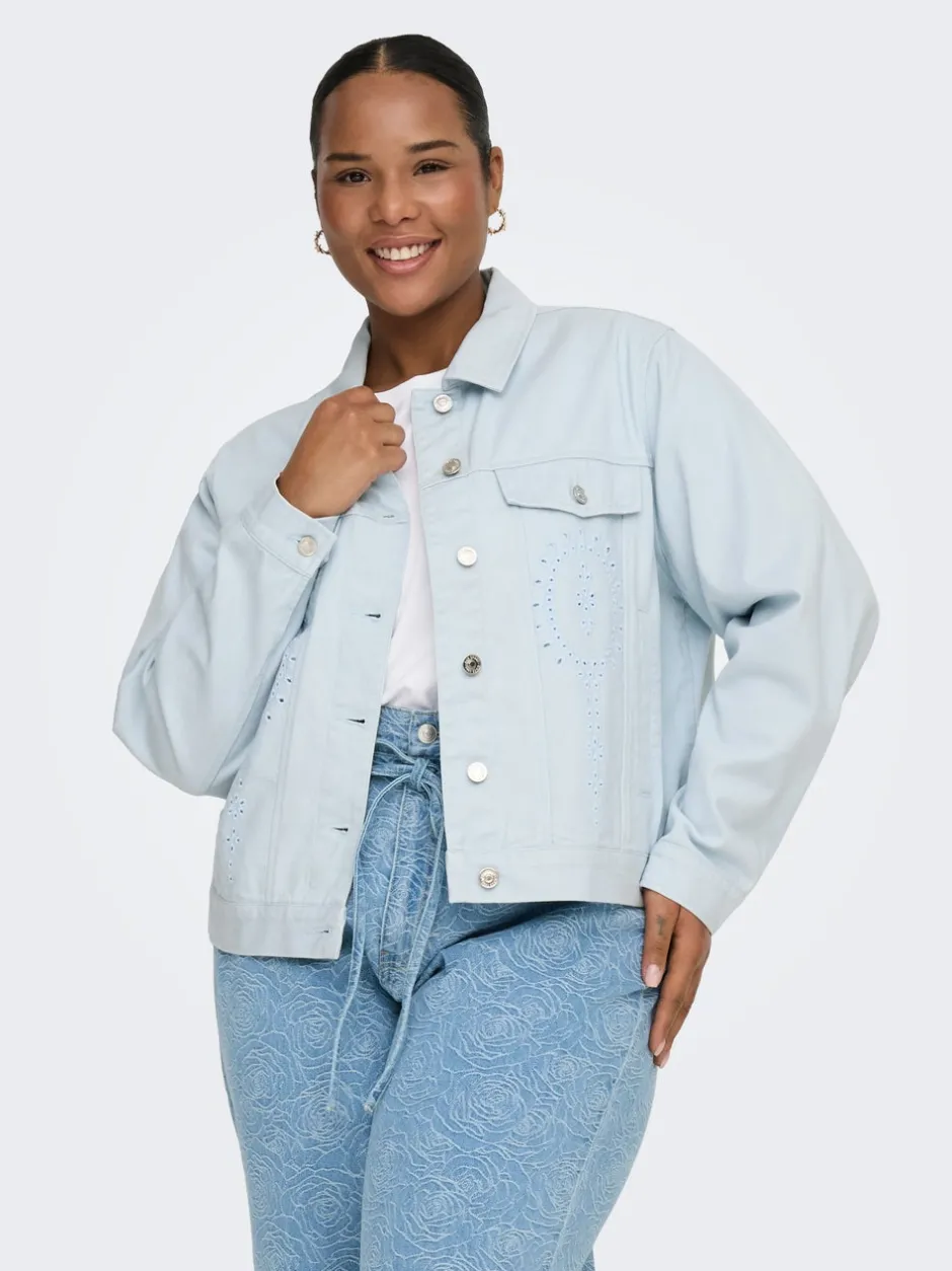 CARELSA Denimjakke Dame Jakker Og Frakker|Double Denim