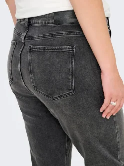 Best CAREMILY Høj talje Straight fit Jeans Dame Jeans|Jeans