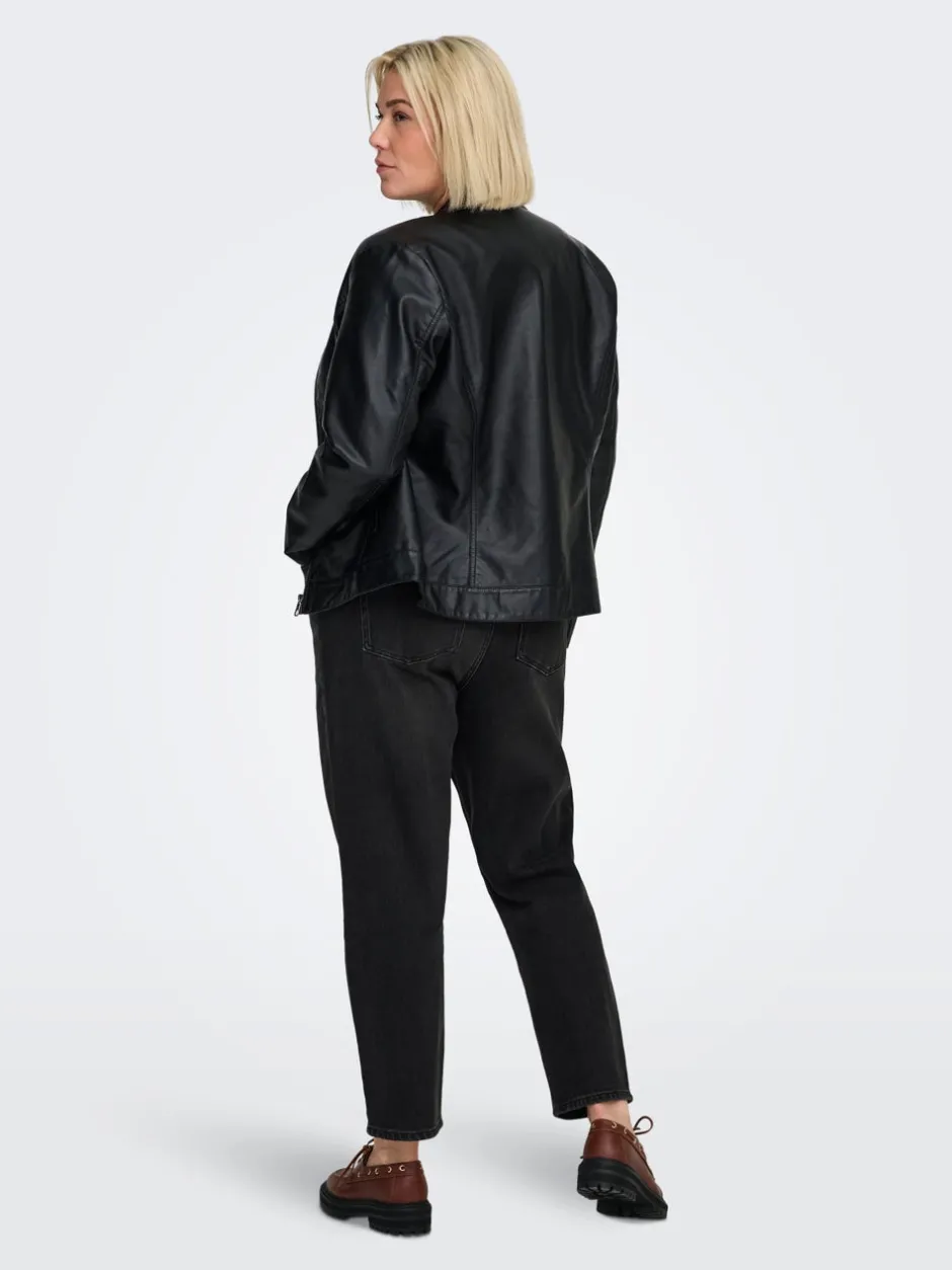 Best CAREMILY Høj talje Straight fit Ankellængde Jeans Dame Jeans|Jeans