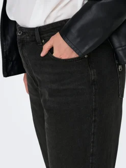 Best CAREMILY Høj talje Straight fit Ankellængde Jeans Dame Jeans|Jeans