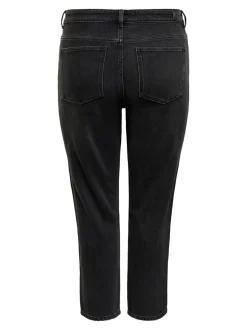 Best CAREMILY Høj talje Straight fit Ankellængde Jeans Dame Jeans|Jeans