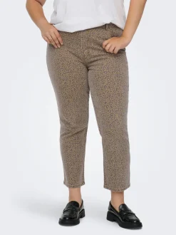 Best CAREMILY Høj talje Straight fit Ankellængde Jeans Dame Jeans|Jeans