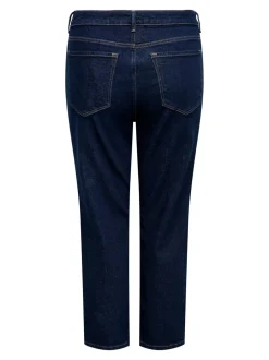 CAREMILY Høj talje Straight fit Ankellængde Jeans Dame Jeans|Jeans