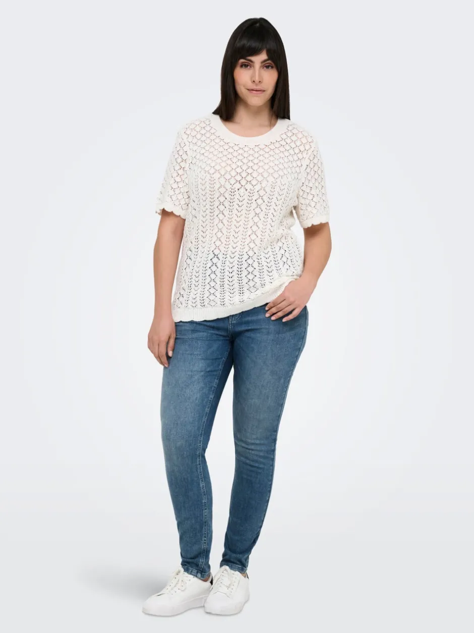 New CAREMMY Høj talje Skinny fit Jeans Dame Jeans|Jeans