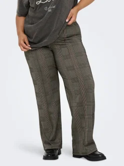 Sale CARFINE Wide leg fit Bukser Dame Bukser