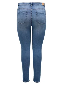 Online CARFOREVER Høj talje Skinny fit Jeans Dame Jeans|Jeans