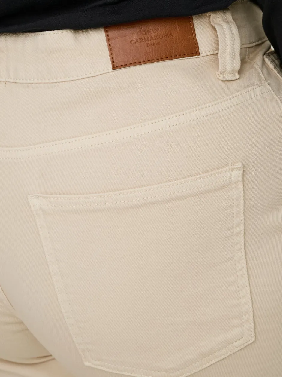 Clearance CARFRANKIE Høj talje Barrel fit Ankellængde Jeans Dame Jeans|Jeans