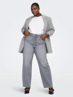 Outlet CARGIANNA Mellemhøj talje Balloon fit Jeans Dame Jeans|Jeans