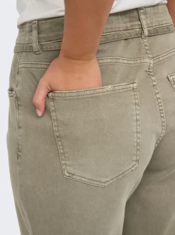 New CARGIANNA Mellemhøj talje Straight fit Jeans Dame Jeans|Jeans