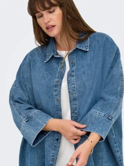 CARGRACE Denim-skjorte Dame Double Denim|Skjorter