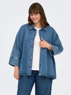 CARGRACE Denim-skjorte Dame Double Denim|Skjorter
