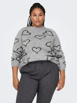 Clearance CARHAPPIE Striktrøje Dame Strik & Cardigans