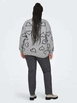 Clearance CARHAPPIE Striktrøje Dame Strik & Cardigans