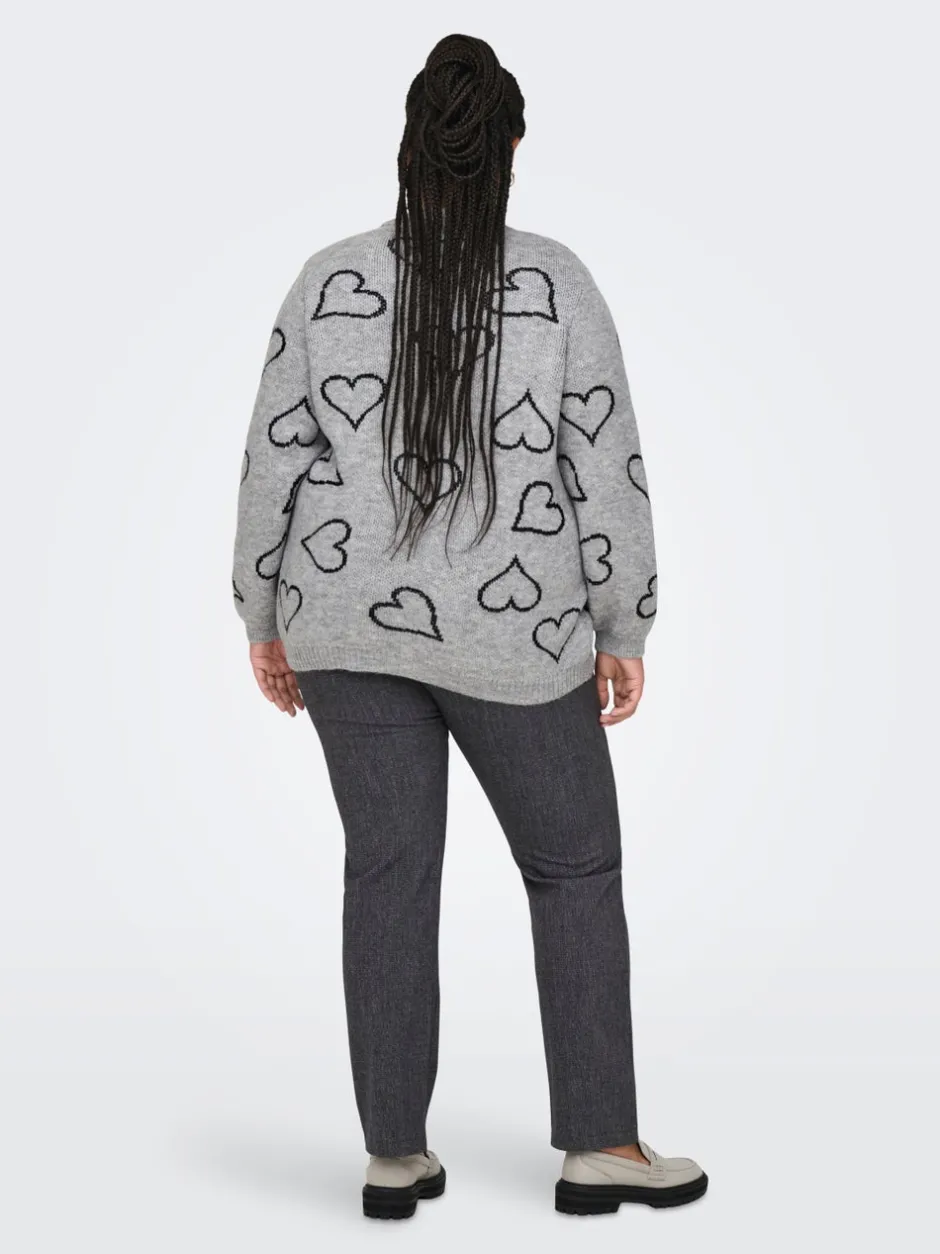 Clearance CARHAPPIE Striktrøje Dame Strik & Cardigans