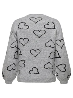 Clearance CARHAPPIE Striktrøje Dame Strik & Cardigans
