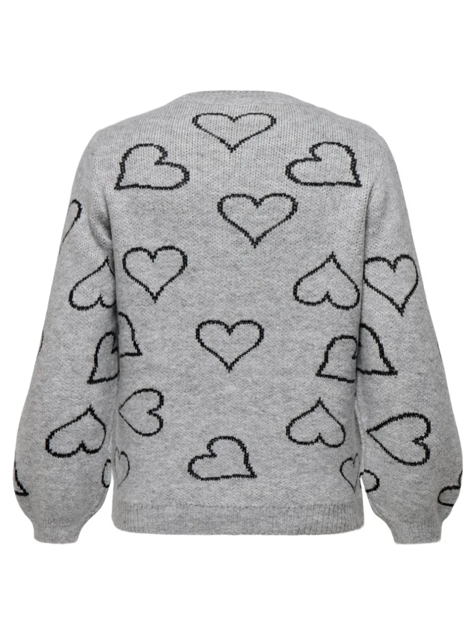 Clearance CARHAPPIE Striktrøje Dame Strik & Cardigans