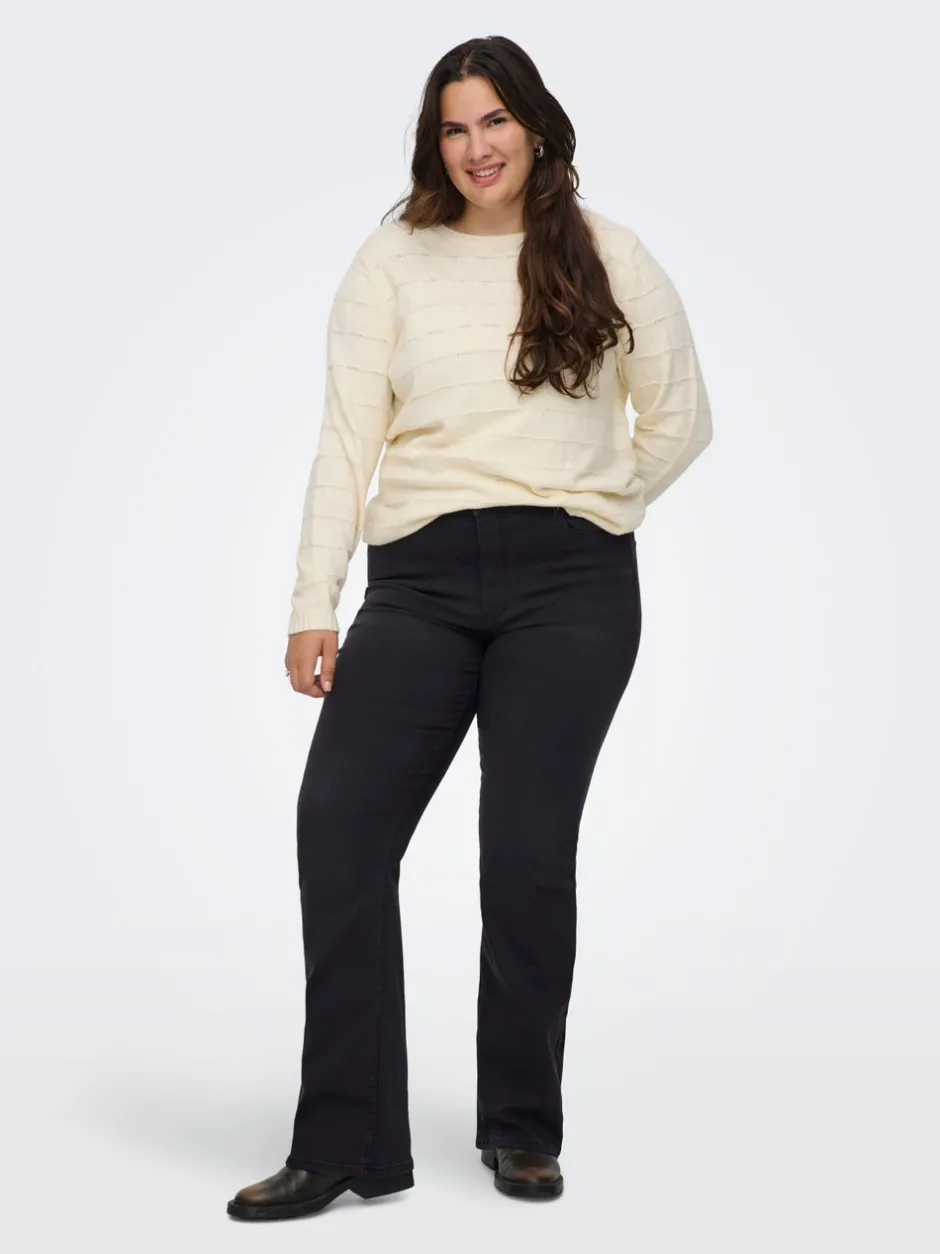Outlet CARHELLA Høj talje Flared fit Jeans Dame Jeans|Jeans