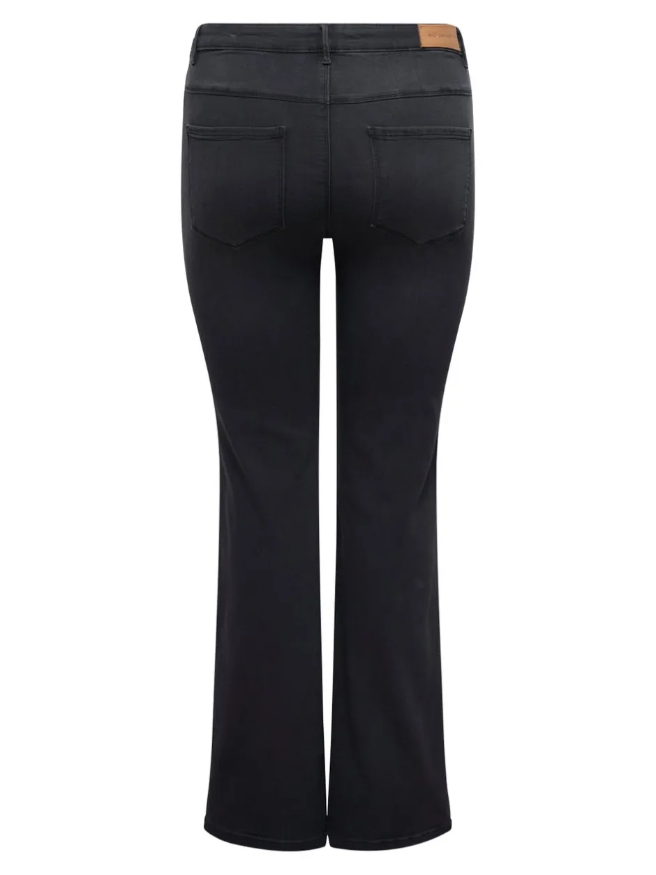 Outlet CARHELLA Høj talje Flared fit Jeans Dame Jeans|Jeans