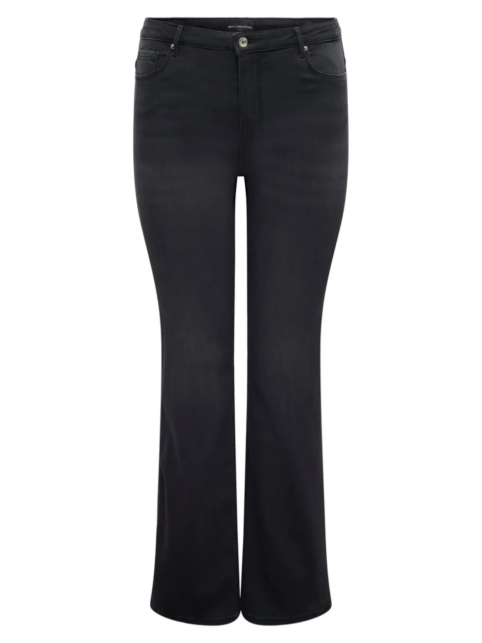 Outlet CARHELLA Høj talje Flared fit Jeans Dame Jeans|Jeans