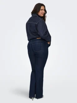 Clearance CARHELLA Høj talje Flared fit Jeans Dame Jeans|Jeans