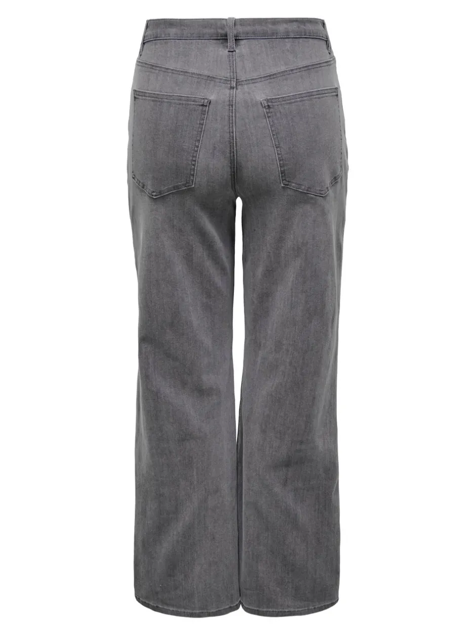 Discount CARHOPE Høj talje Wide leg fit Jeans Dame Jeans|Jeans