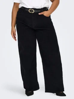 Discount CARHOPE Wide leg fit Bukser i wide fit Dame Bukser