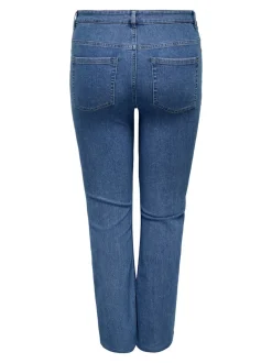 Outlet CARHUSH Mellemhøj talje Flared fit Jeans Dame Jeans|Jeans