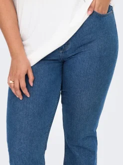Outlet CARHUSH Mellemhøj talje Flared fit Jeans Dame Jeans|Jeans