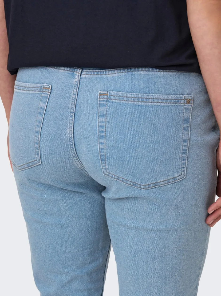 -CARHUSH Mellemhøj talje Skinny fit Ankellængde Jeans Dame Jeans|Jeans