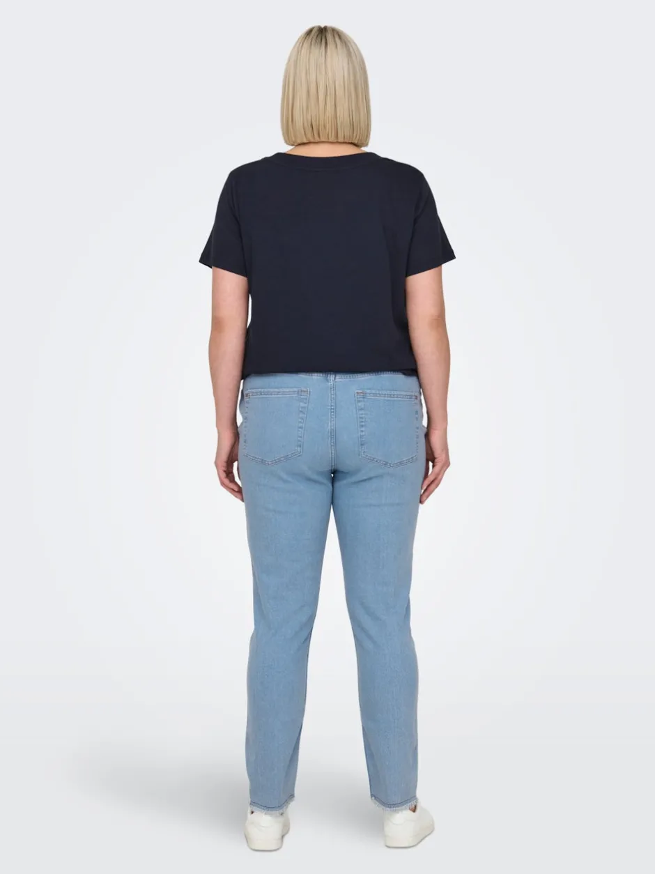 -CARHUSH Mellemhøj talje Skinny fit Ankellængde Jeans Dame Jeans|Jeans