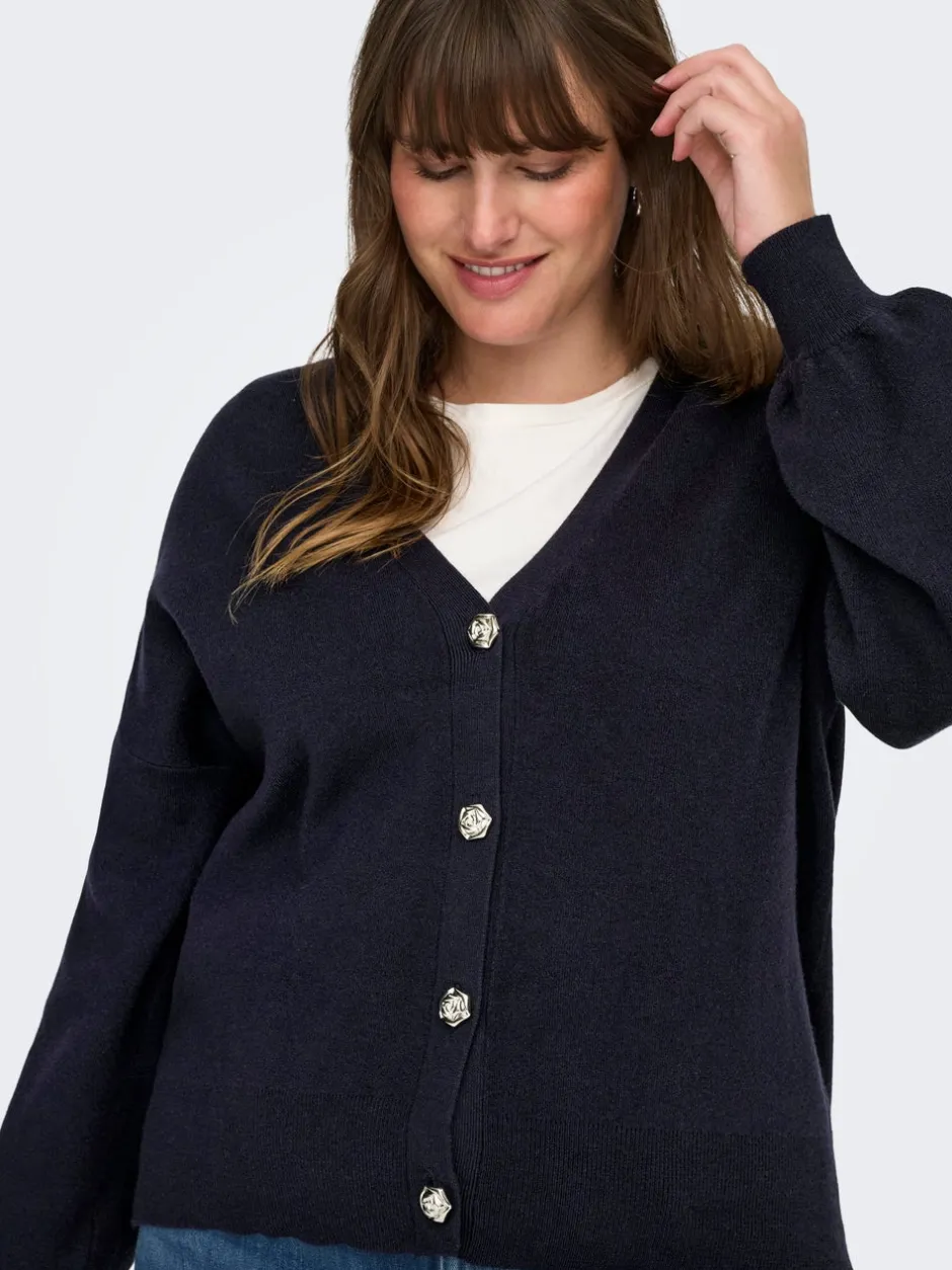 Outlet CARIBI Cardigan Dame Strik & Cardigans
