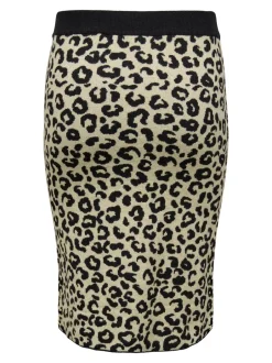 Best CARIBI Striknederdel Midinederdel Dame Nederdele
