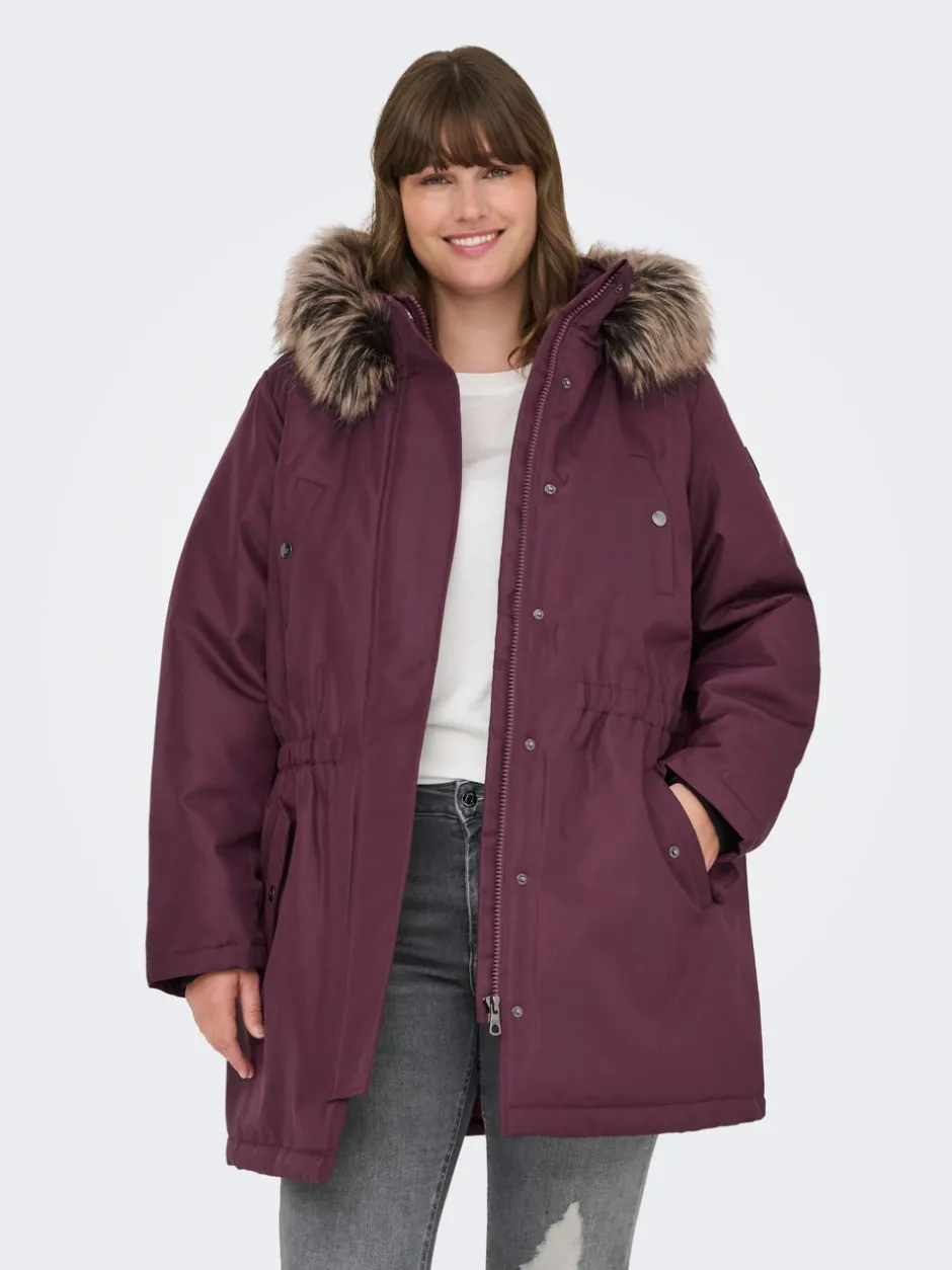 Outlet CARIRENA Lang parka Dame Jakker Og Frakker