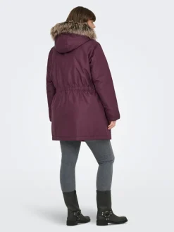 Outlet CARIRENA Lang parka Dame Jakker Og Frakker