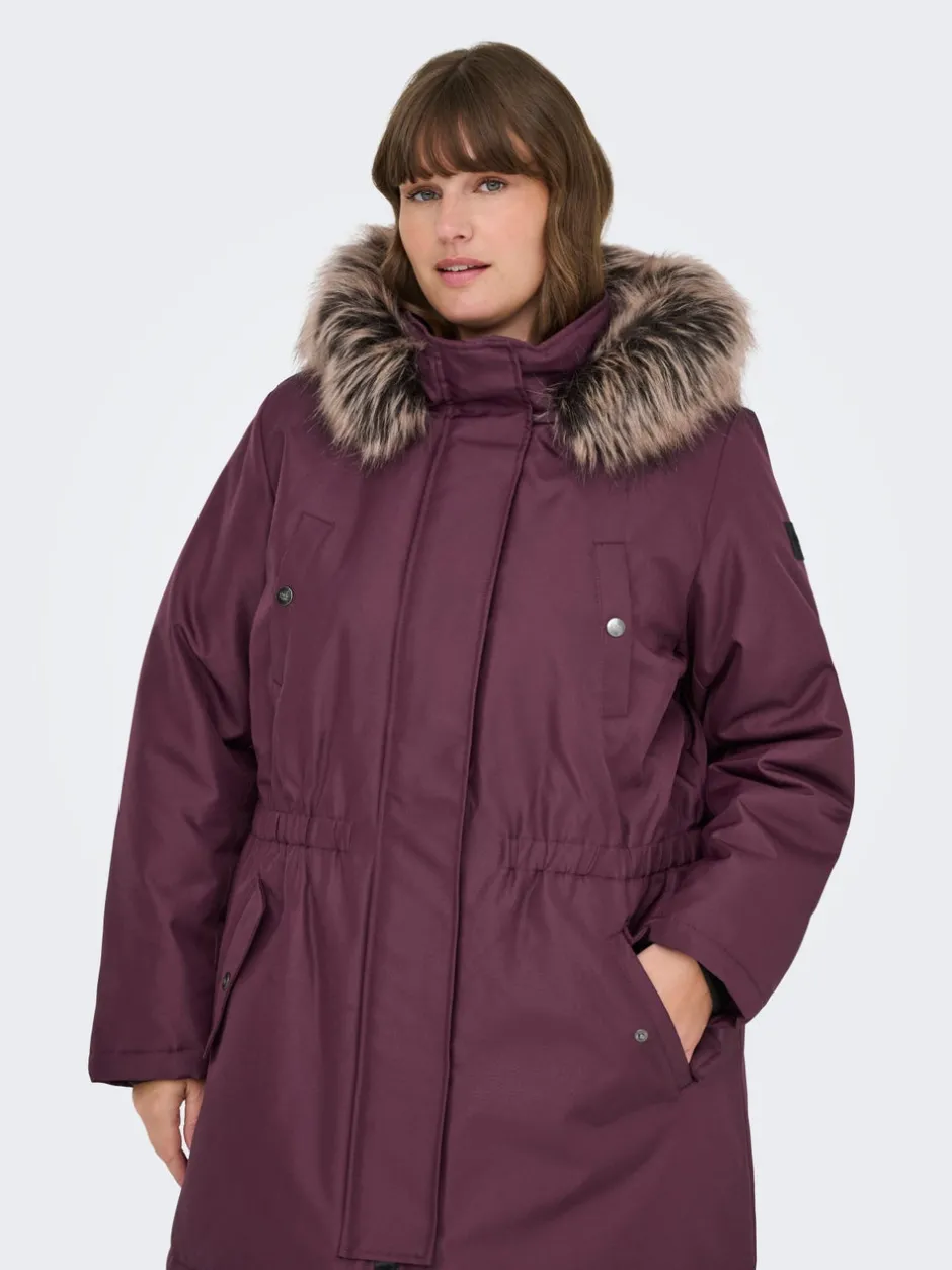 Outlet CARIRENA Lang parka Dame Jakker Og Frakker