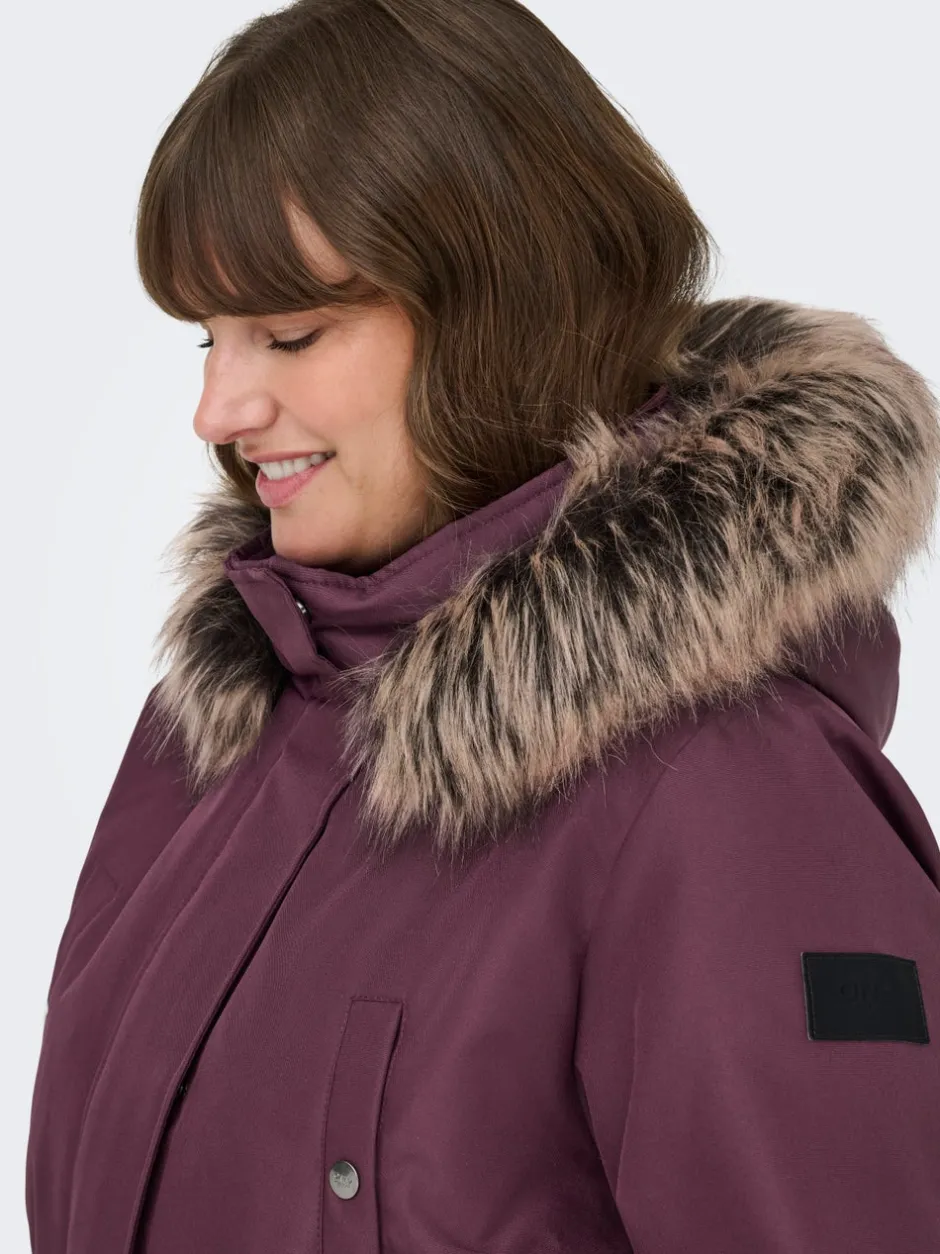 Outlet CARIRENA Lang parka Dame Jakker Og Frakker