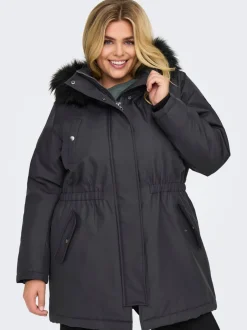Discount CARIRENA Lang parka Dame Jakker Og Frakker