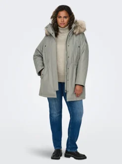 Outlet CARIRENA Lang parka Dame Jakker Og Frakker