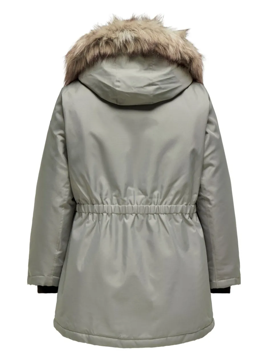Outlet CARIRENA Lang parka Dame Jakker Og Frakker