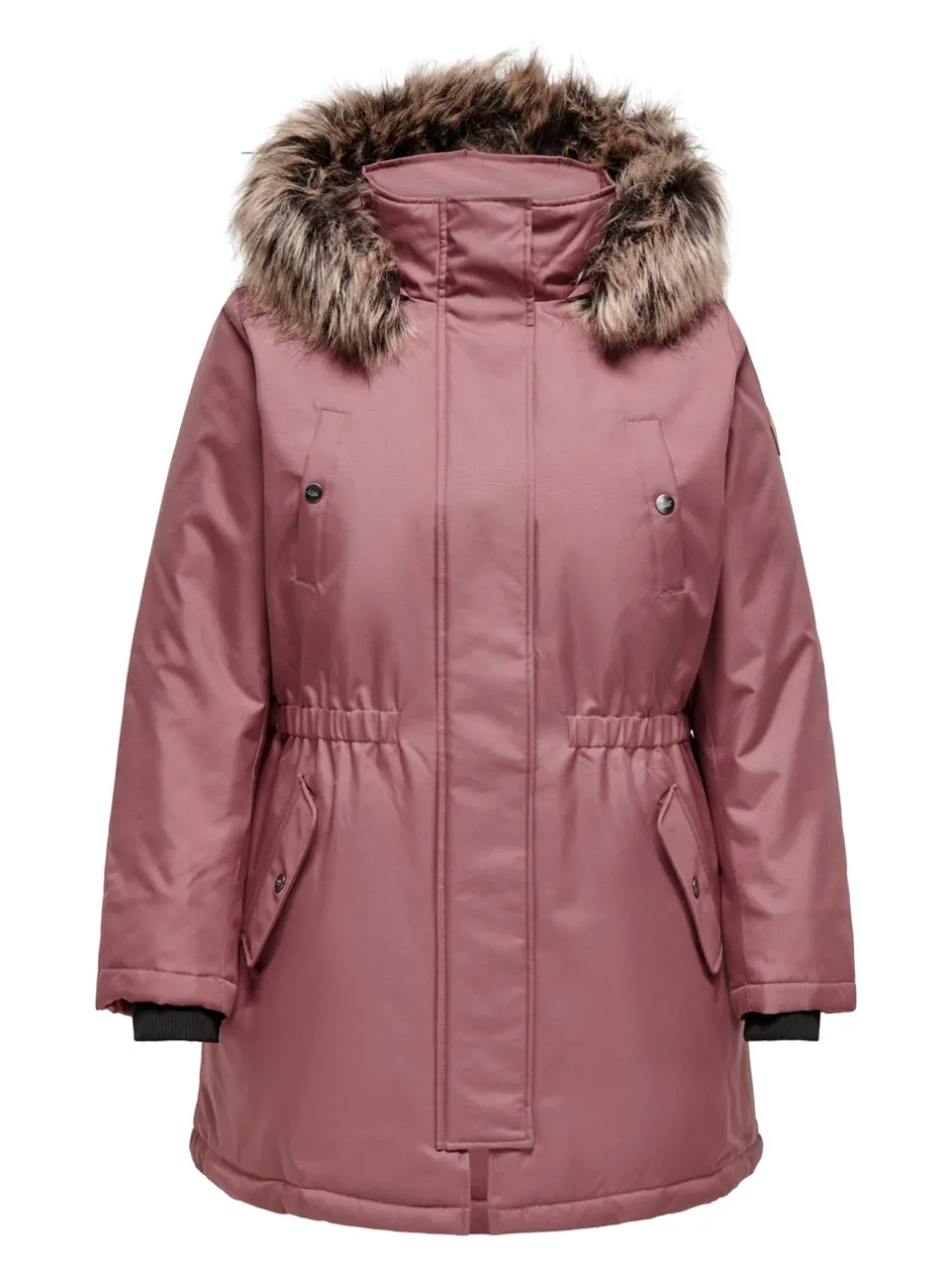 Outlet CARIRENA Lang parka Dame Jakker Og Frakker