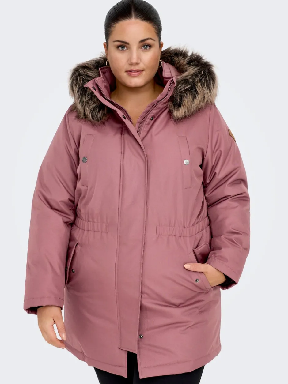 Outlet CARIRENA Lang parka Dame Jakker Og Frakker